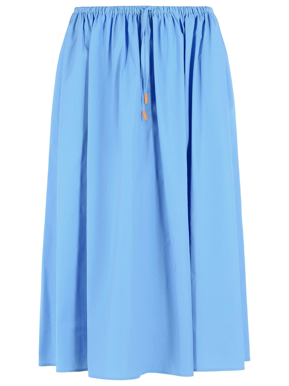 Marni Light Blue Cotton Skirt Women MARNI