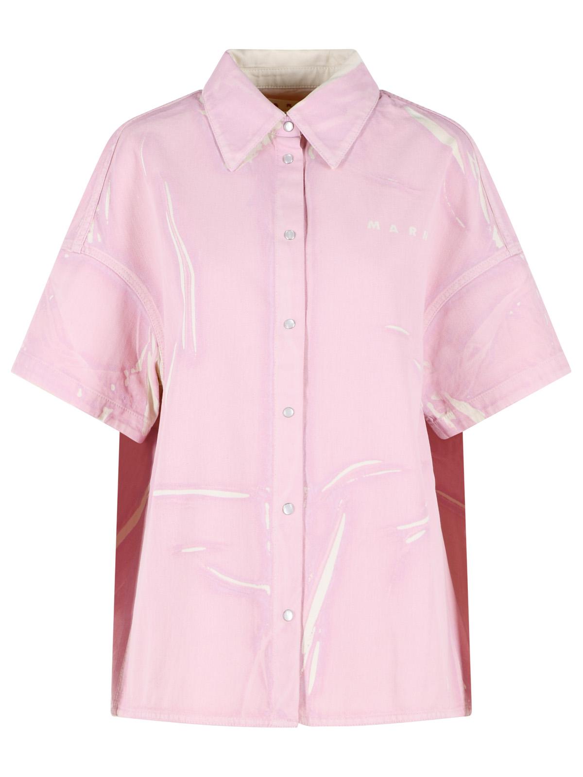 Marni Pink Cotton Shirt Women MARNI