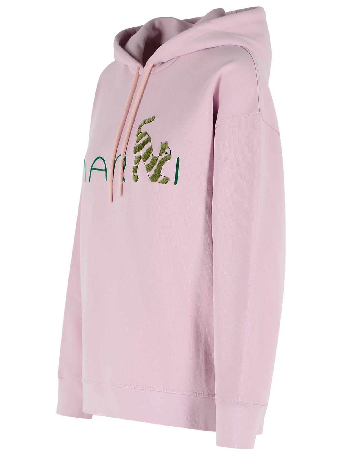 Marni Pink Cotton Sweatshirt Women MARNI