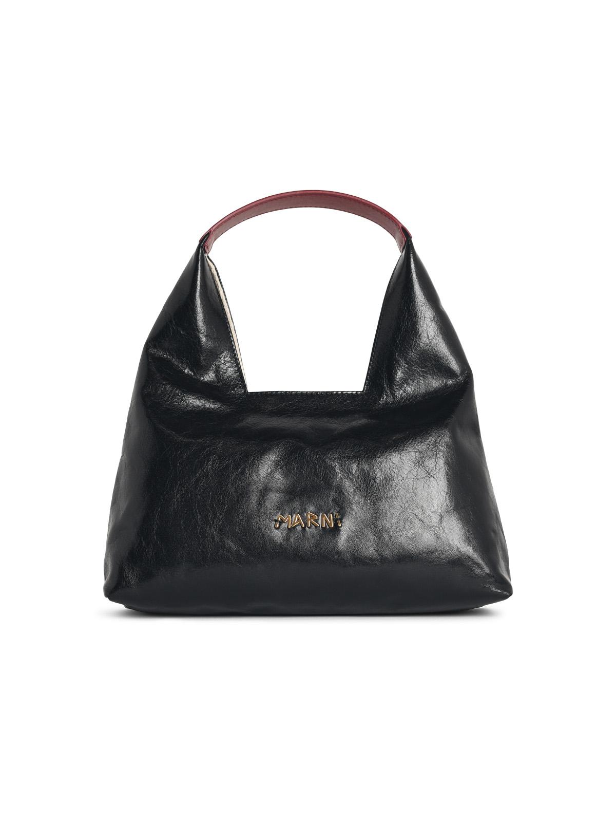 Marni 'Trapeze' Mini Black Leather Handbag Women