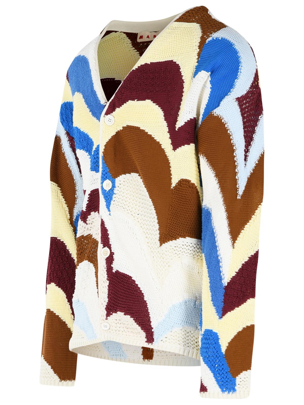 Marni Multicolor Cotton Cardigan Men MARNI