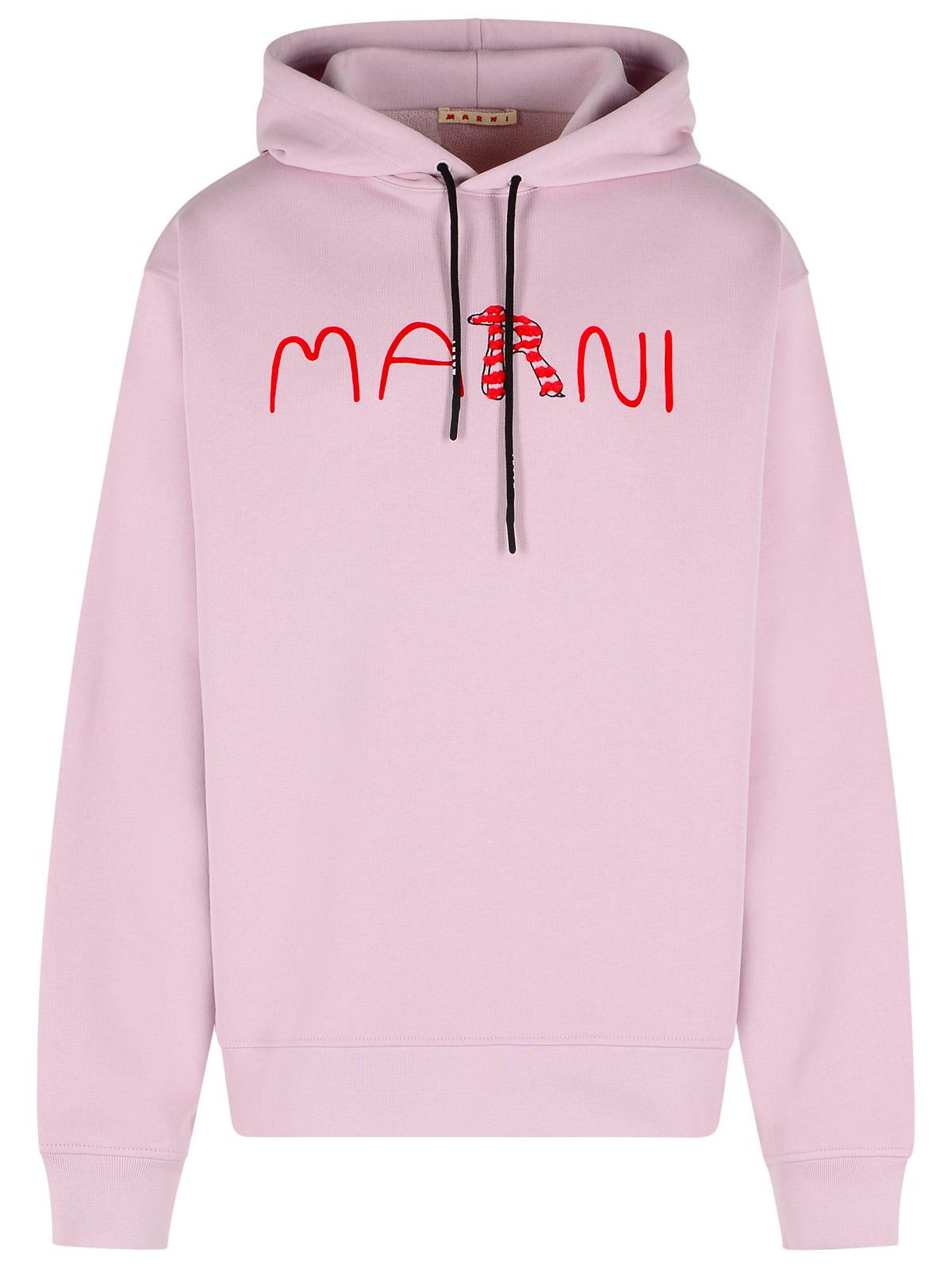 Marni Pink Cotton Sweatshirt Men MARNI