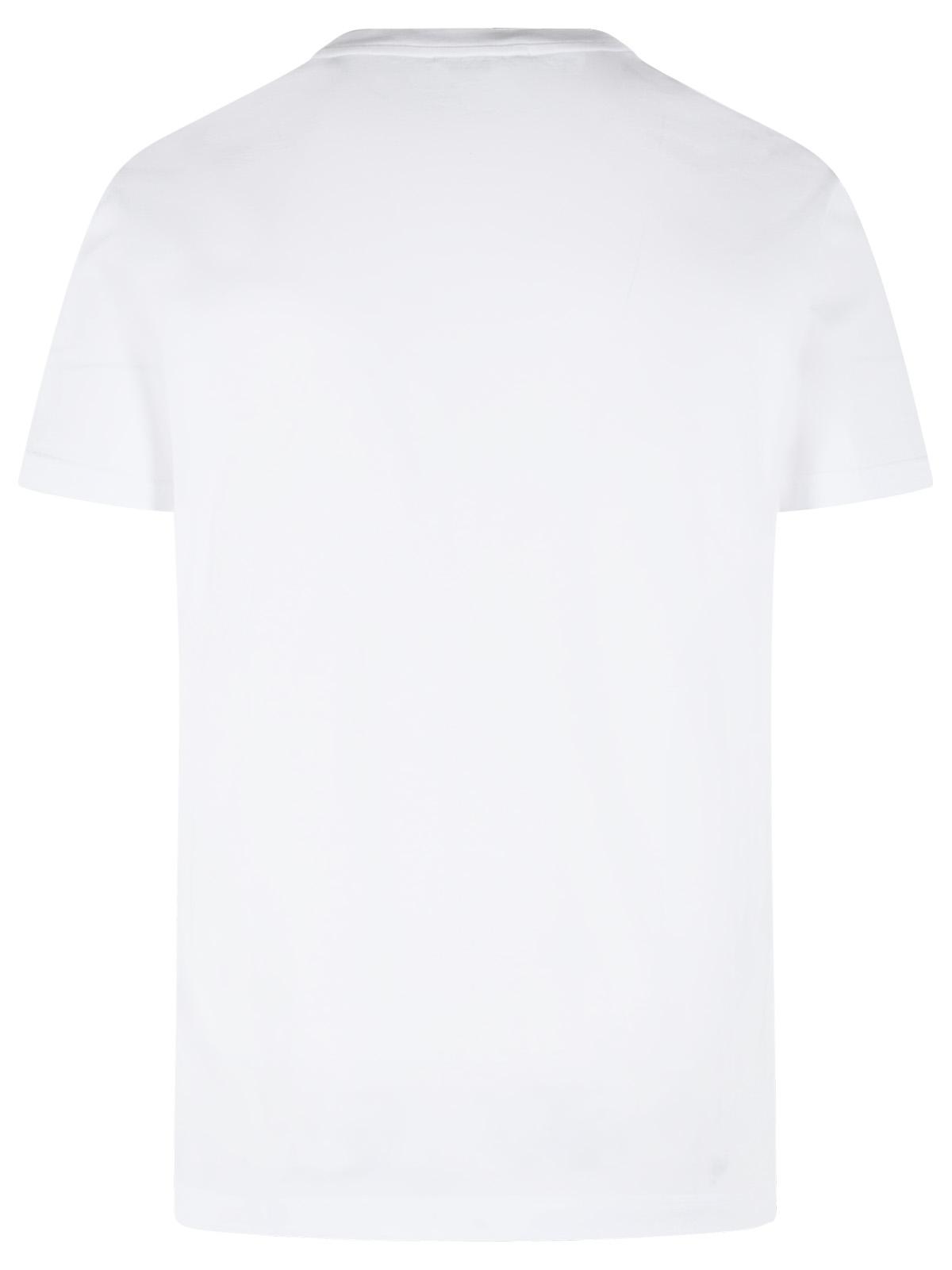 Dolce & Gabbana White Cotton T-Shirt Men DOLCE & GABBANA
