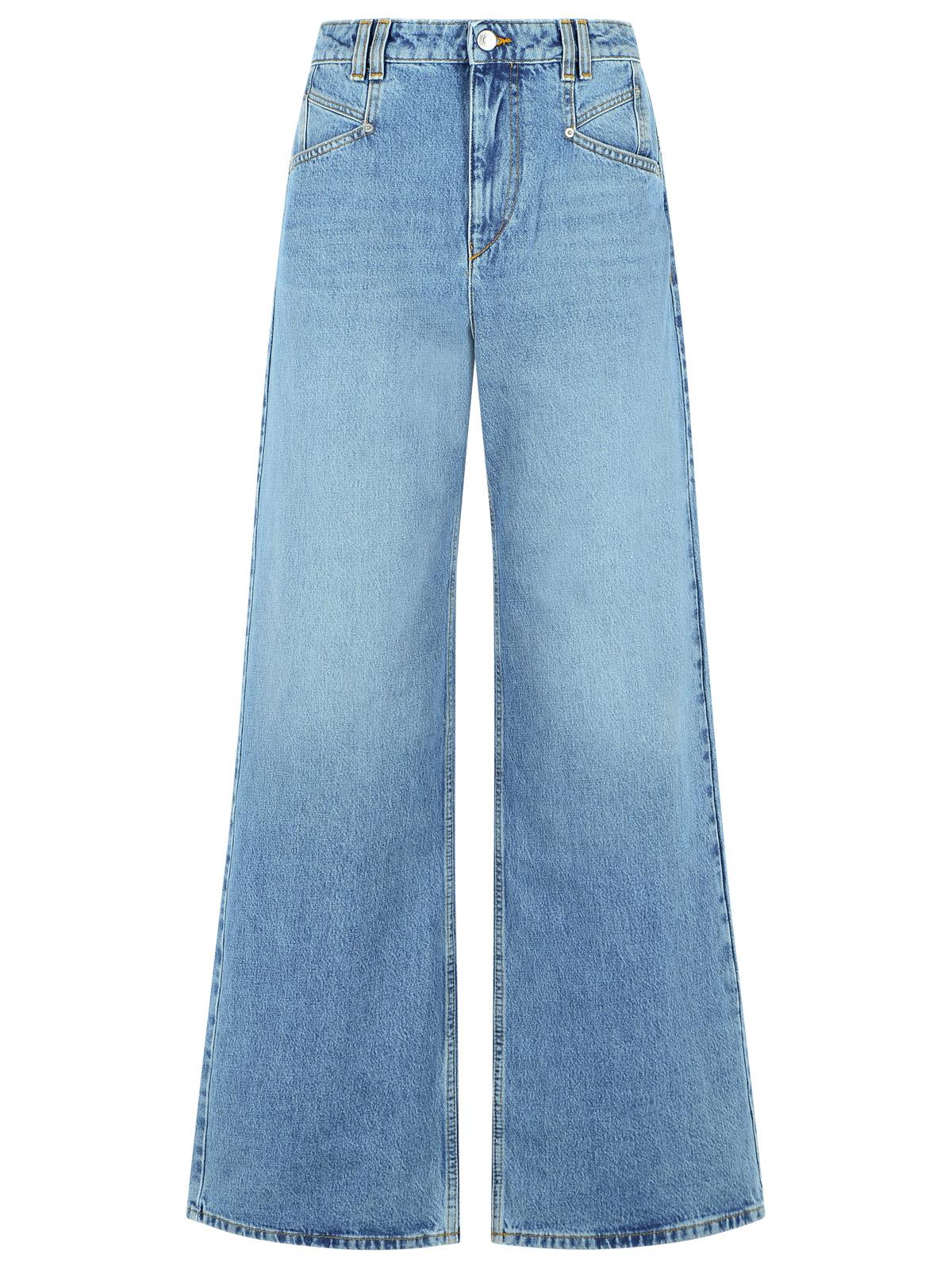 Isabel Marant 'Lemony' Light Blue Cotton Jeans Women ISABEL MARANT