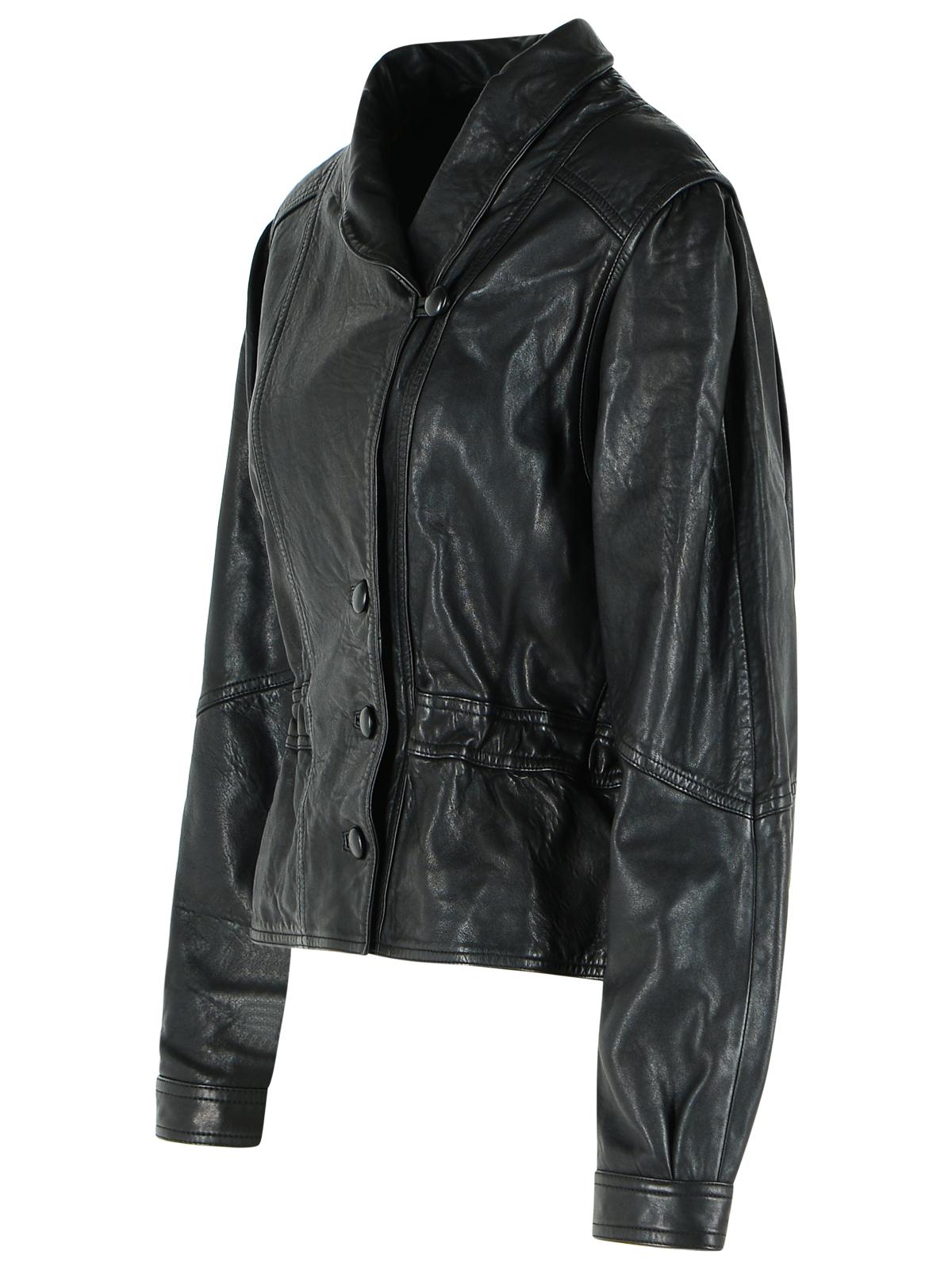 Isabel Marant 'Tressy' Black Leather Jacket Women ISABEL MARANT