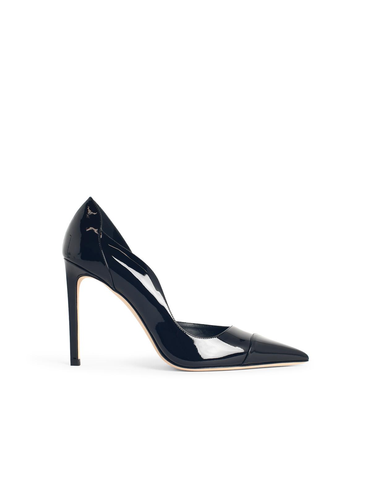 Jimmy Choo 'Brigitte 100' Black Patent Leather Pumps Women JIMMY CHOO