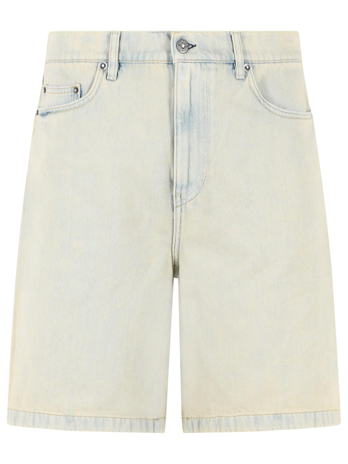 Golden Goose 'Phillip' Sand Cotton Bermuda Shorts Men GOLDEN GOOSE