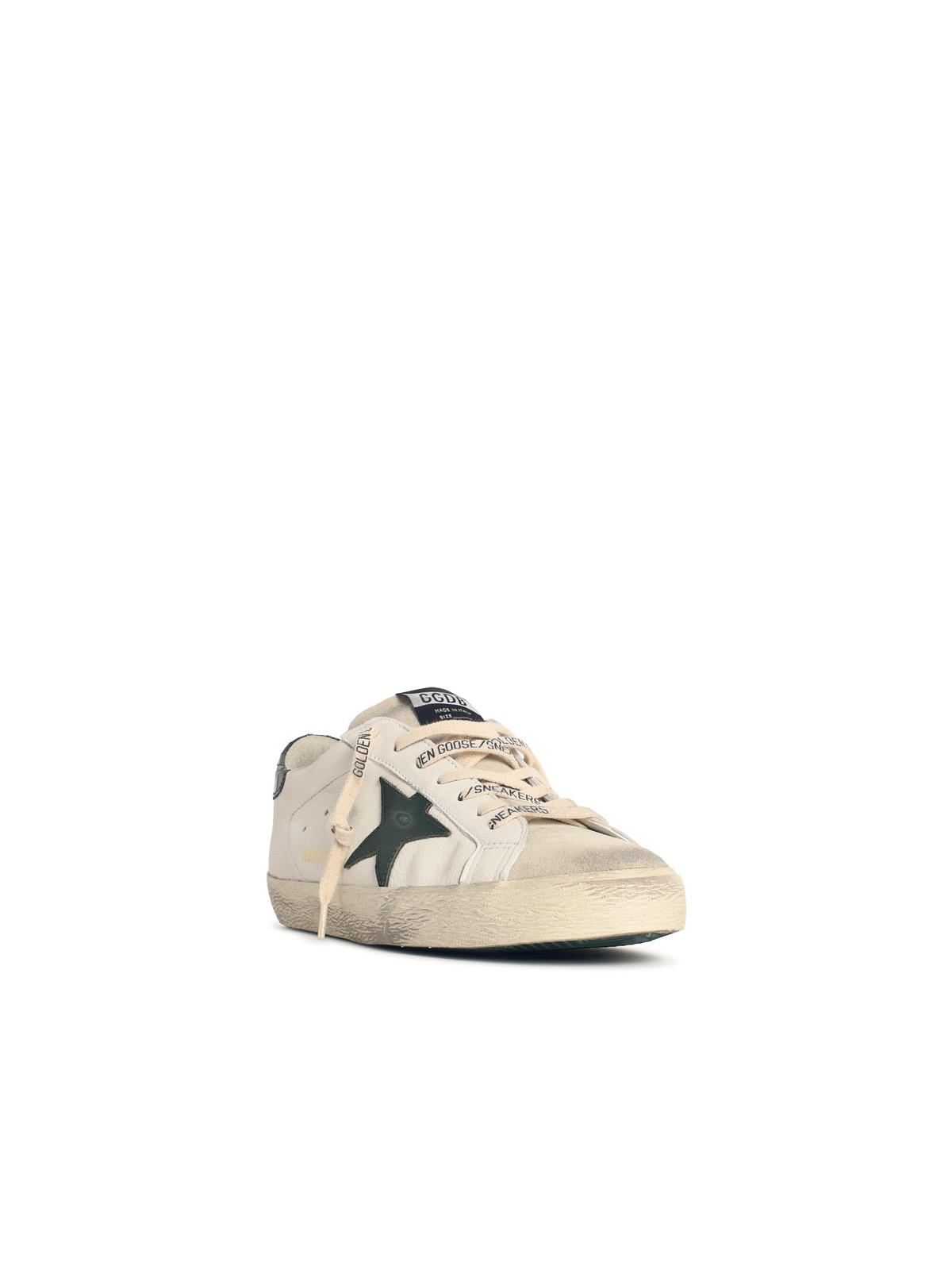 Golden Goose 'Super-Star' White Nappa Leather Sneakers Men GOLDEN GOOSE