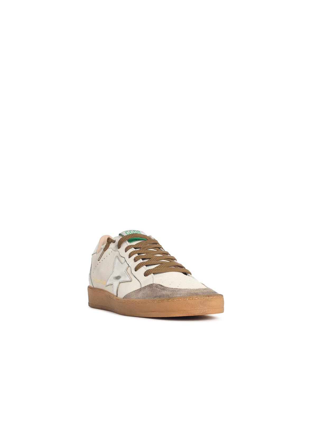 Golden Goose 'Ball Star' White Nappa Leather Sneakers Men GOLDEN GOOSE