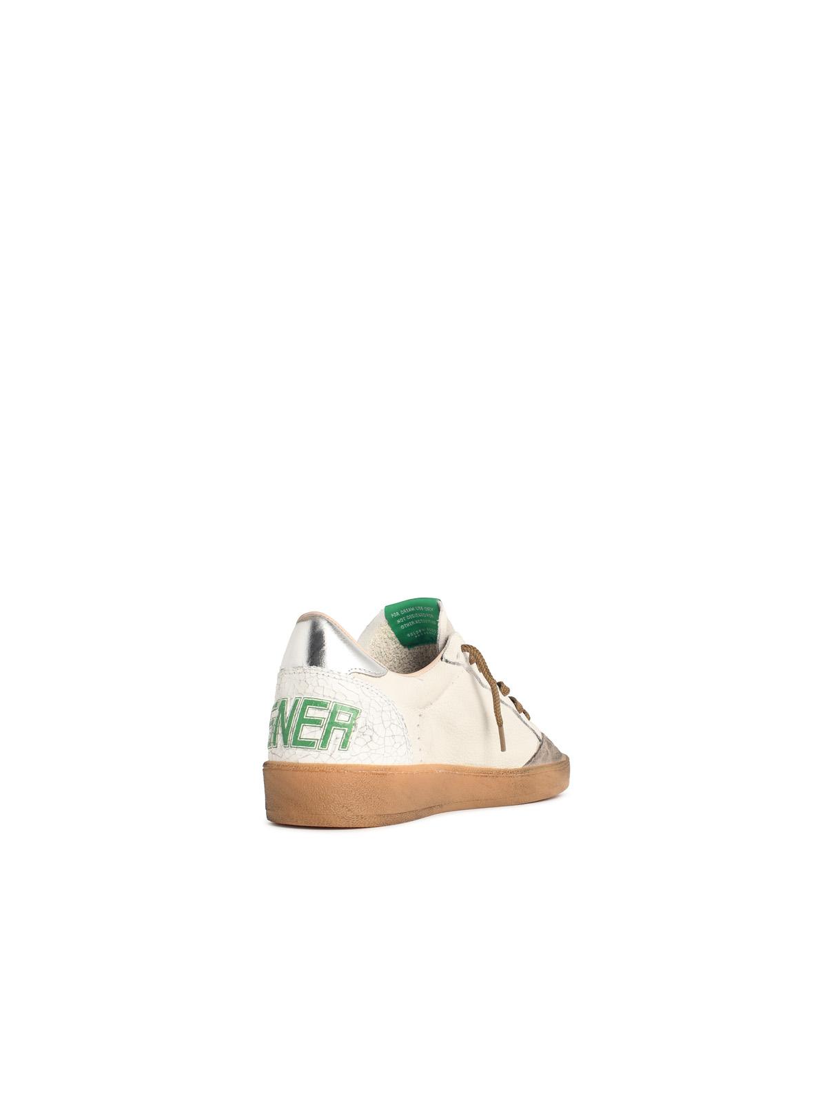 Golden Goose 'Ball Star' White Nappa Leather Sneakers Men GOLDEN GOOSE