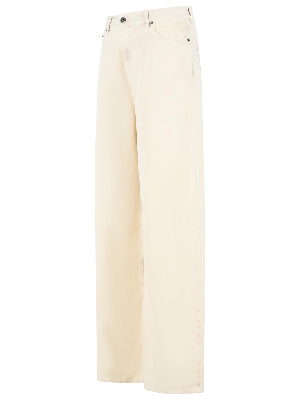 Golden Goose 'Melody' Cream Cotton Patalone Women GOLDEN GOOSE