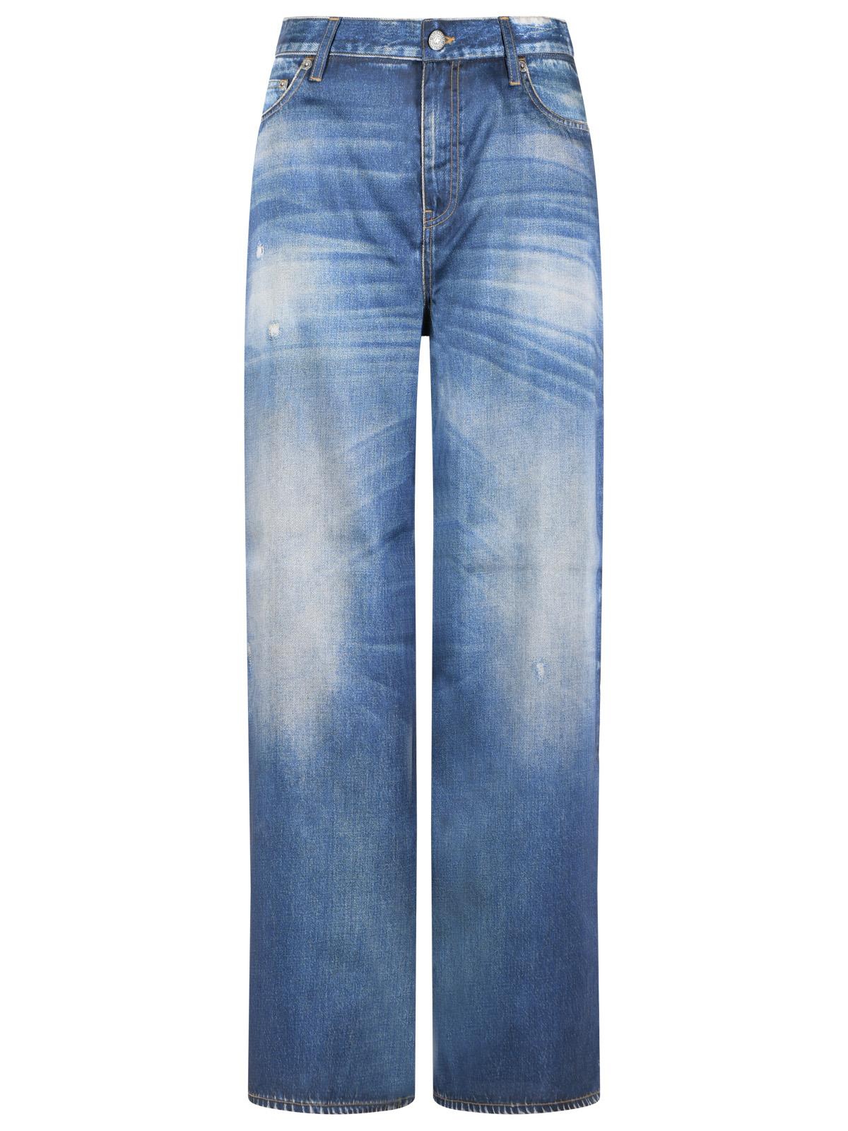 Golden Goose 'Melody' Blue Polyester Jeans Women GOLDEN GOOSE