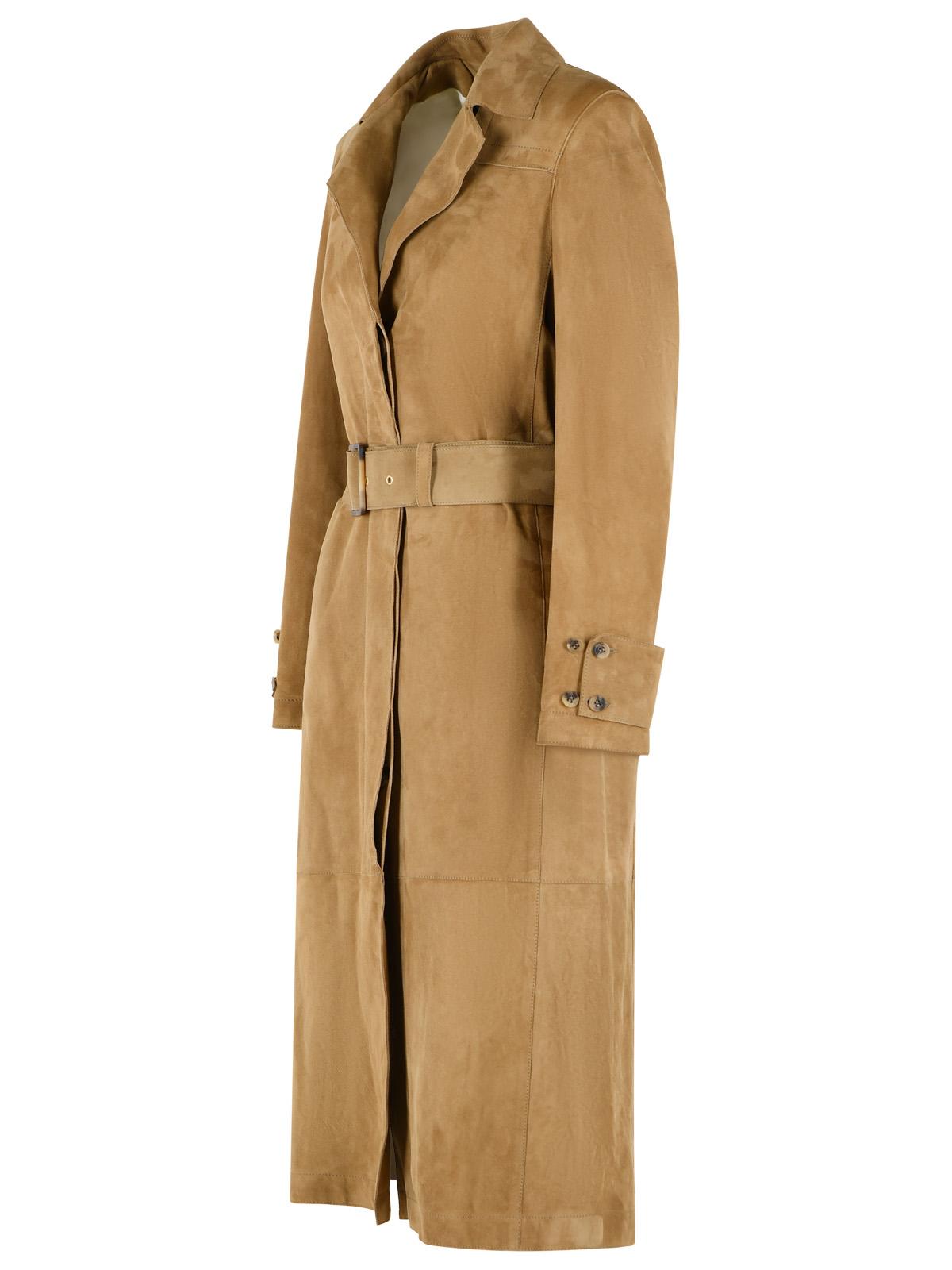 Golden Goose 'Peggy' Trech In Beige Suede Women GOLDEN GOOSE