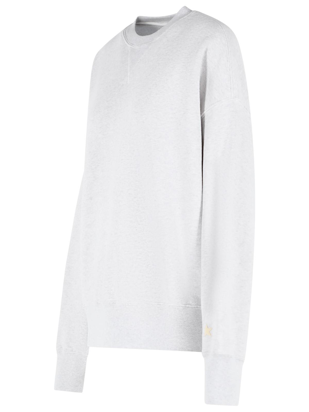 Golden Goose 'Star' Melange Grey Cotton Sweatshirt Women GOLDEN GOOSE