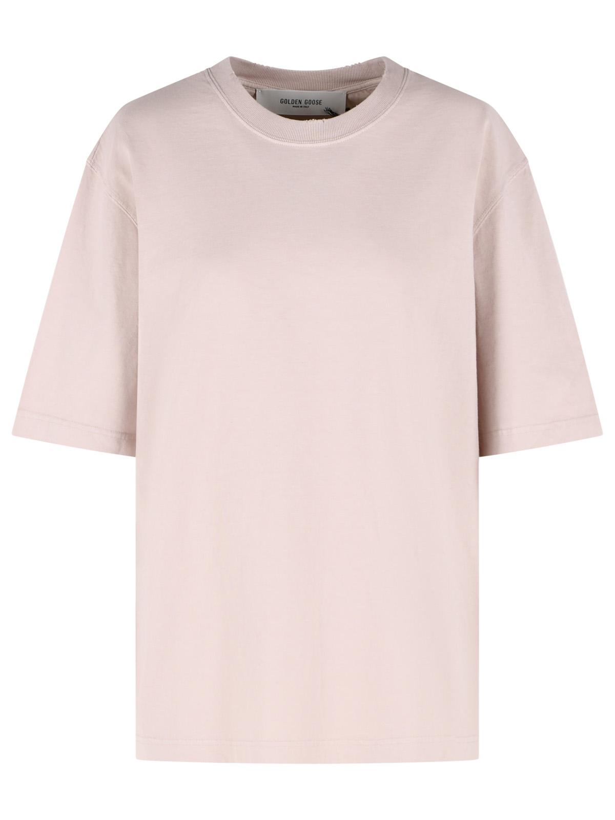 Golden Goose Powder Cotton T-Shirt Women GOLDEN GOOSE