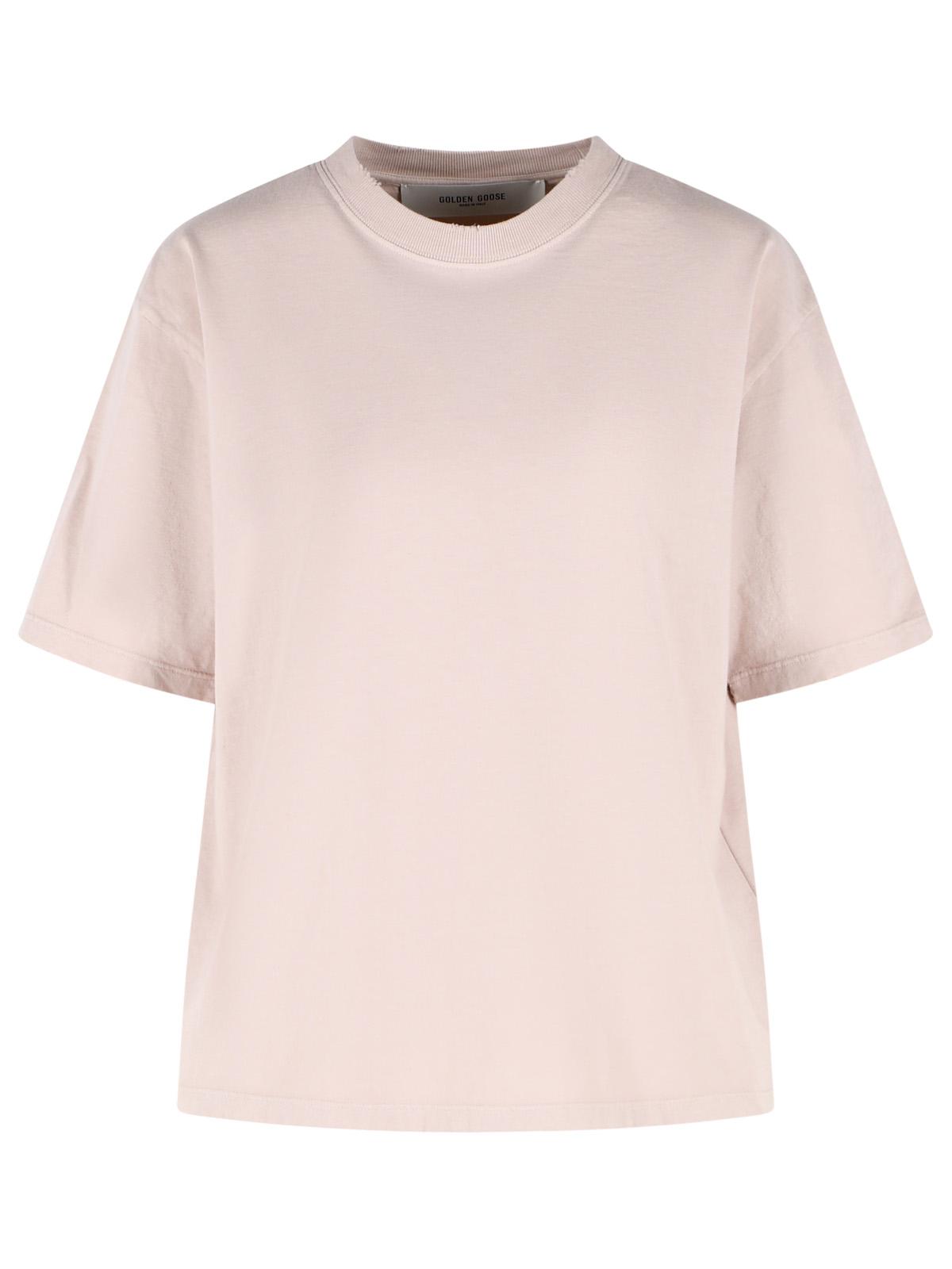Golden Goose Powder Cotton T-Shirt Women GOLDEN GOOSE
