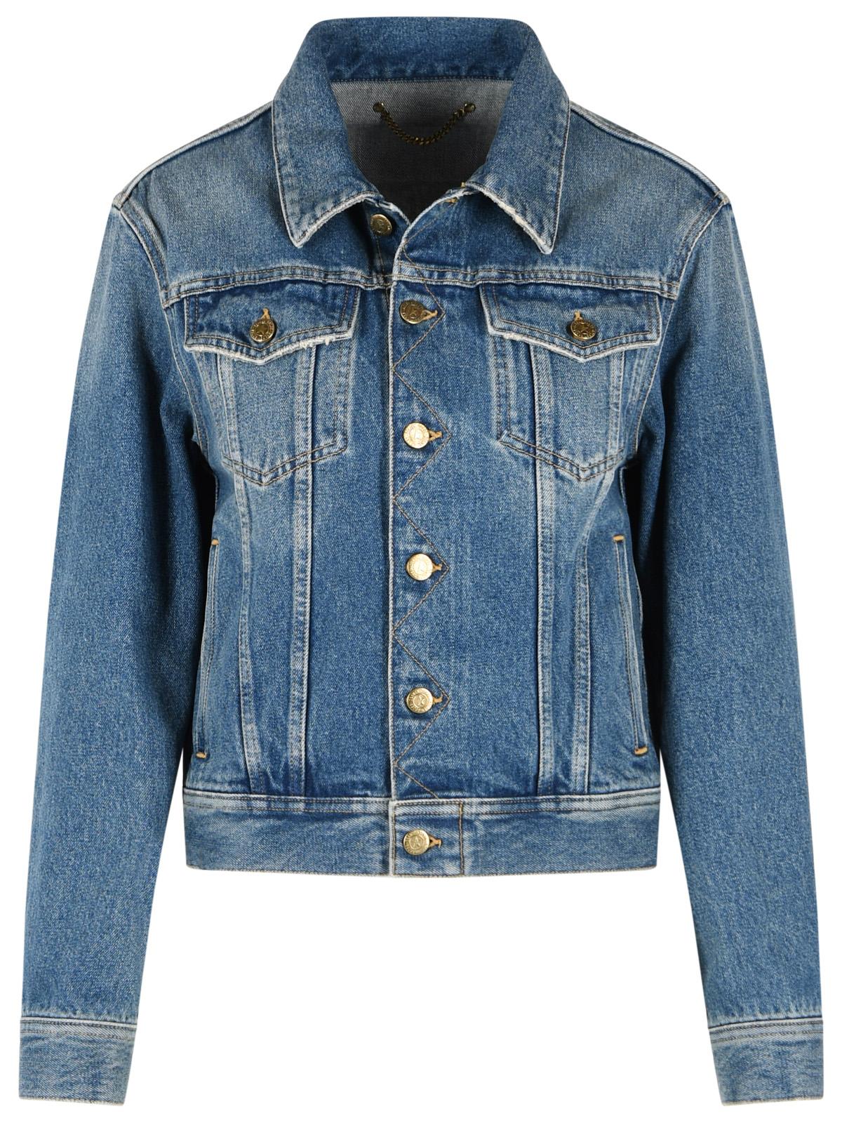 Golden Goose Blue Cotton Jacket Women GOLDEN GOOSE