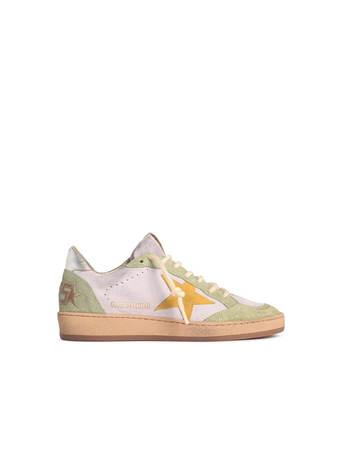 Golden Goose 'Ball Star' Lilac Suede Sneakers Women GOLDEN GOOSE