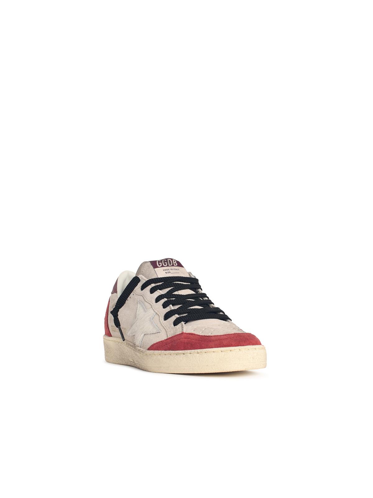 Golden Goose 'Ball Star' Grey Suede Sneakers Women GOLDEN GOOSE