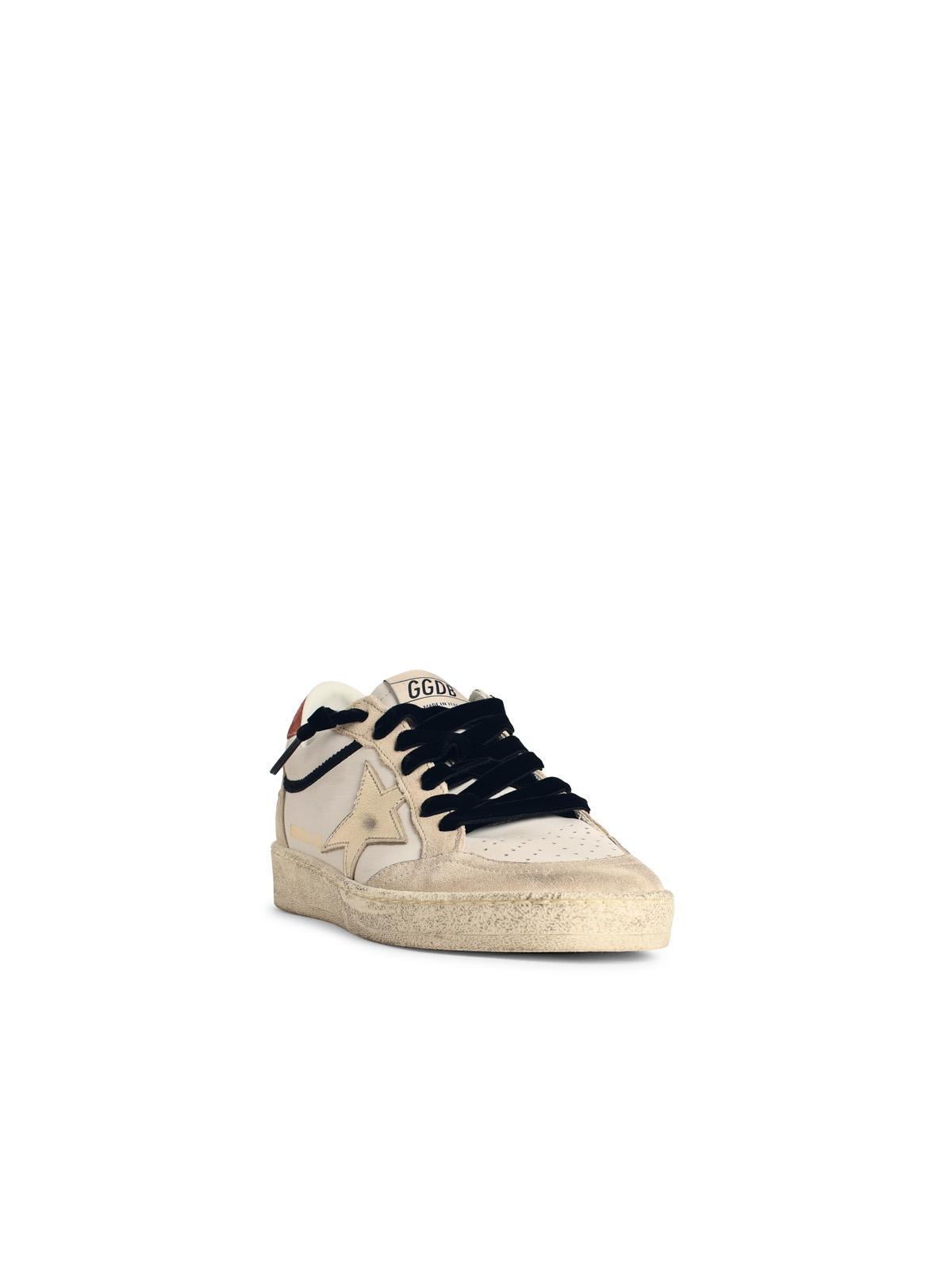 Golden Goose 'Ball-Star' White Leather Sneakers Women