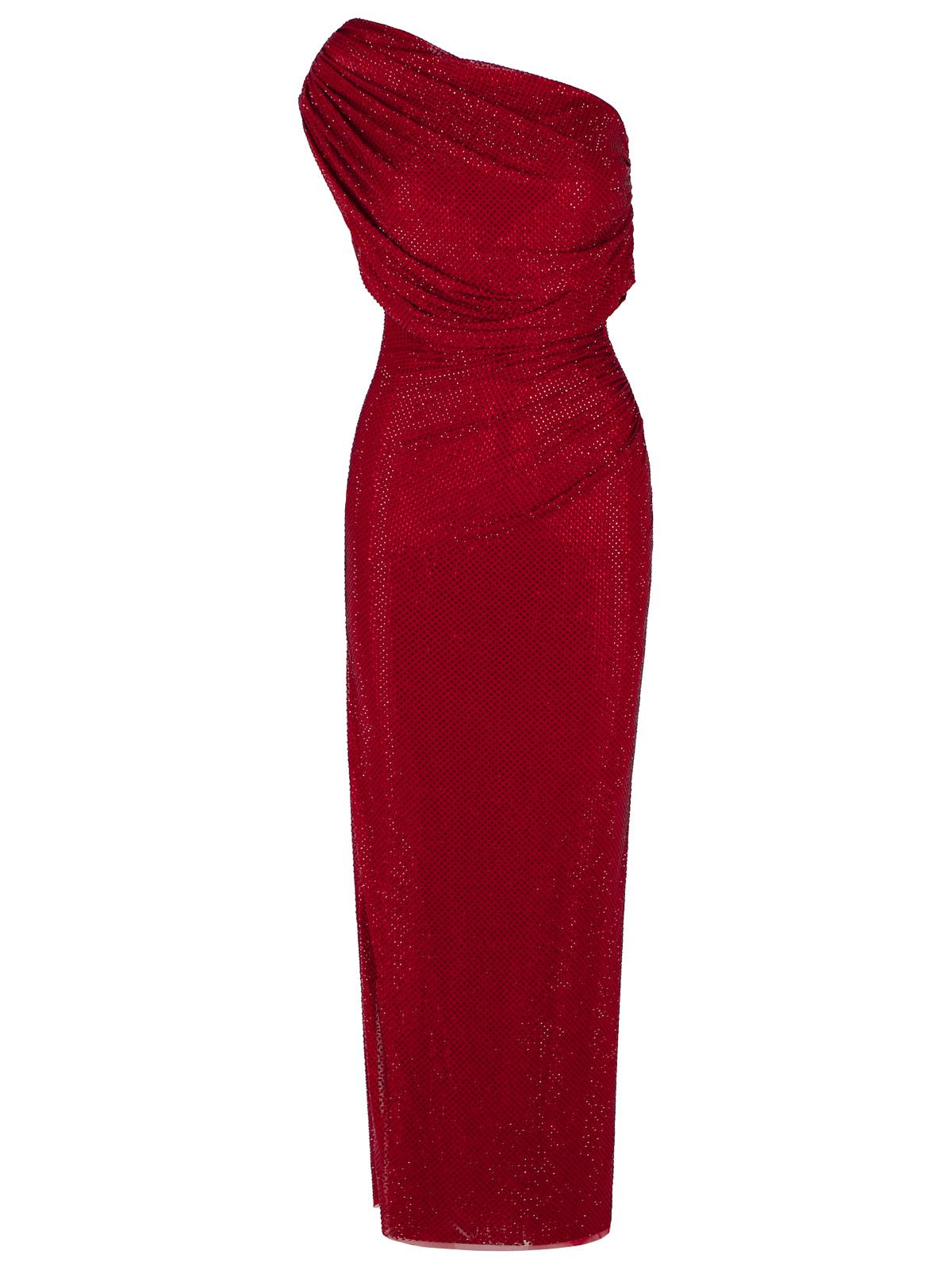 Self Portrait Burgundy Polyester Dress Women SELF-PORTRAIT