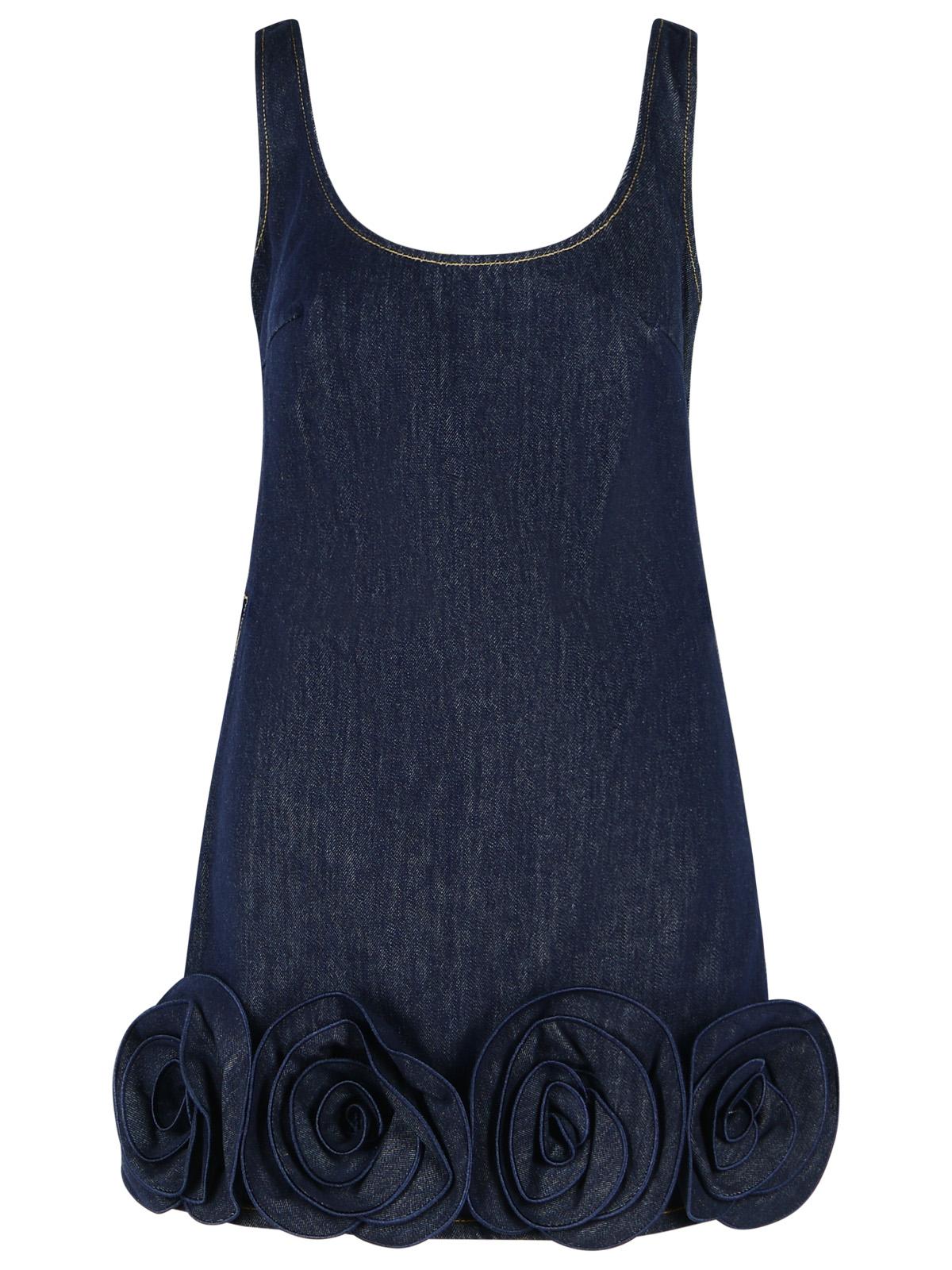 Self Portrait Blue Denim Dress Women SELF-PORTRAIT