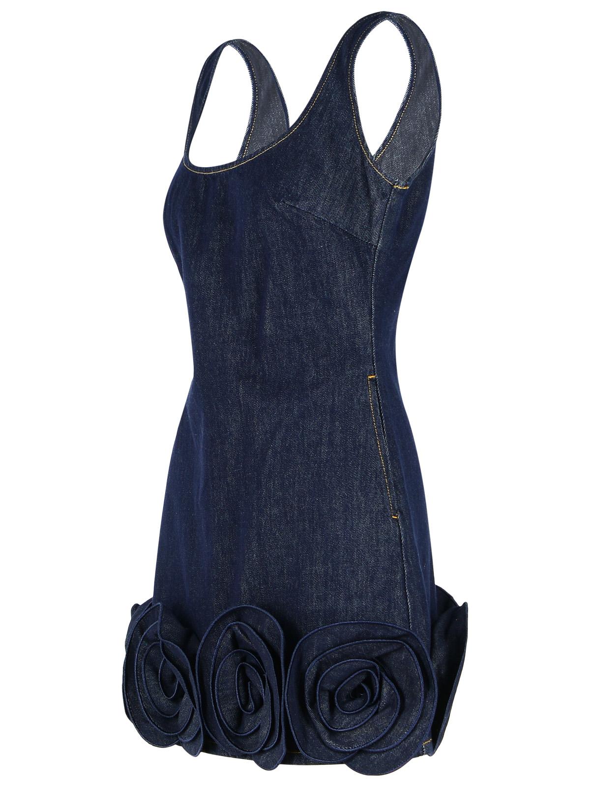 self portrait denim dress Self Portrait Blue Denim Dress Women – Luosophy