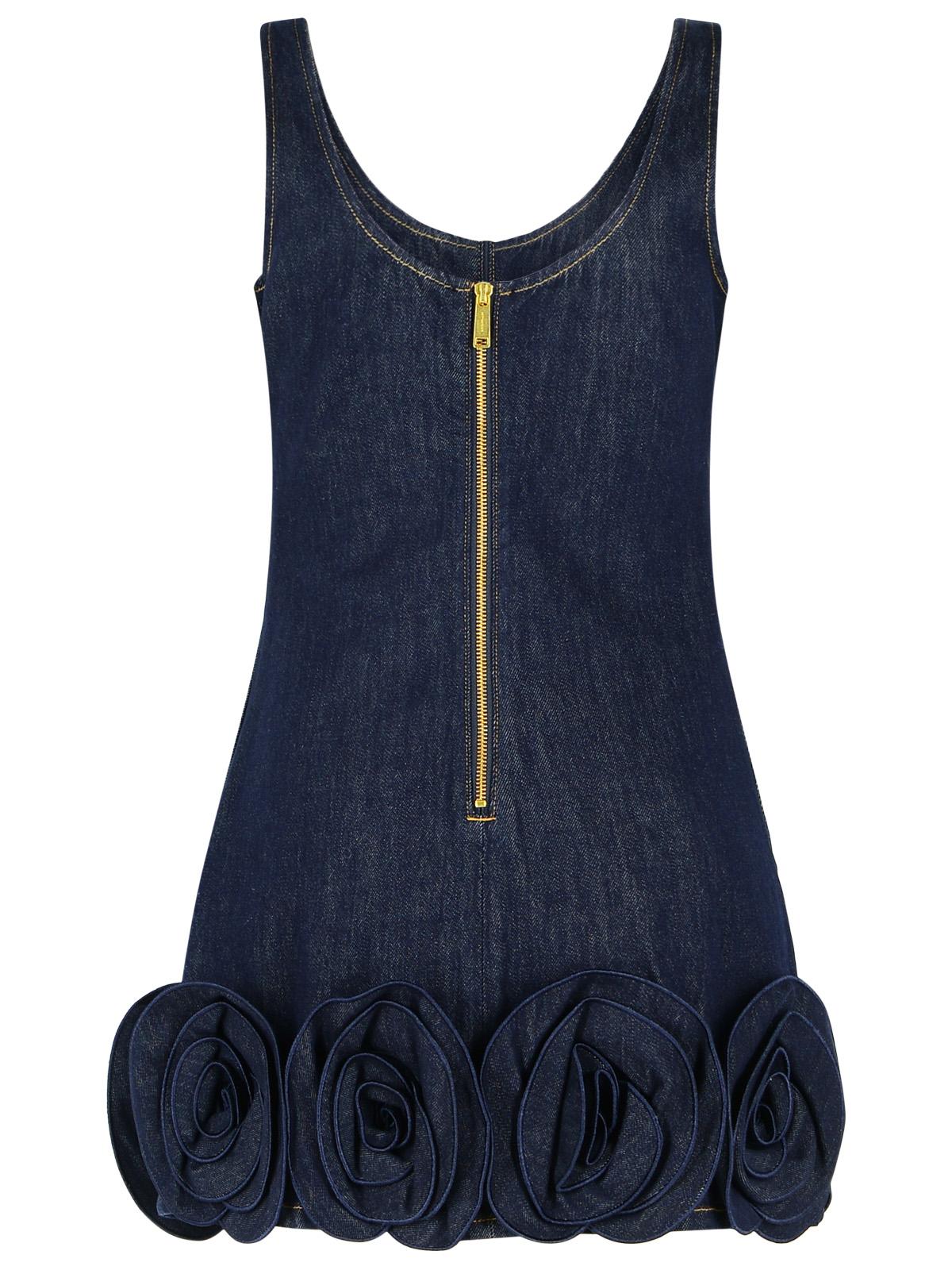 Self Portrait Blue Denim Dress Women SELF-PORTRAIT