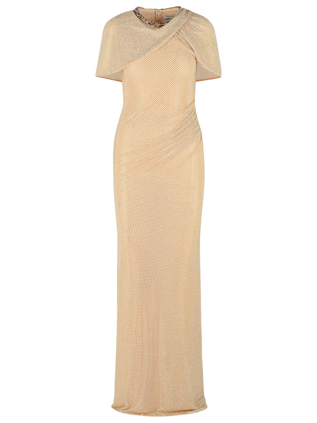 Self Portrait Nude Polyester Dress Women SELF-PORTRAIT