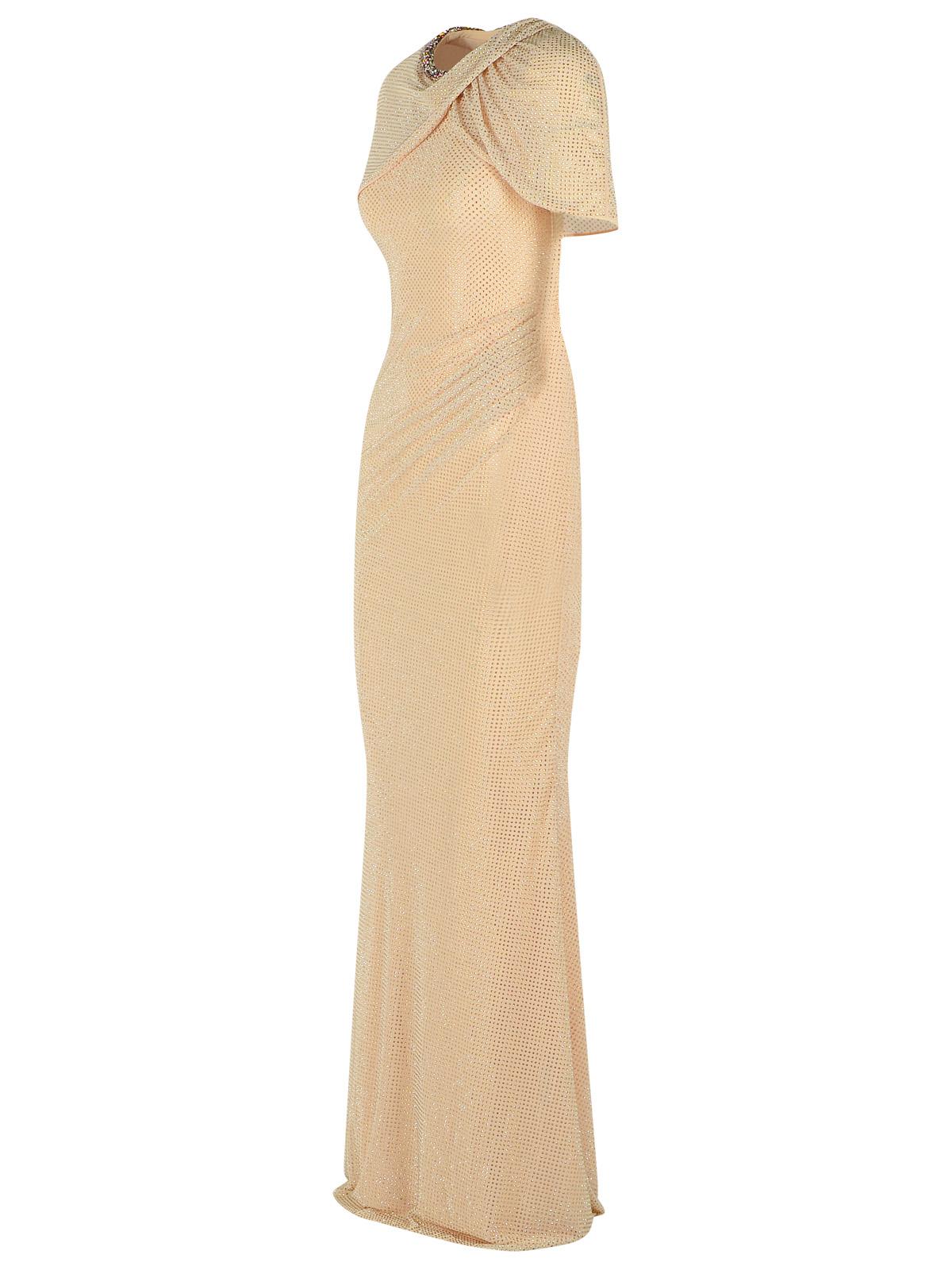 Self Portrait Nude Polyester Dress Women SELF-PORTRAIT