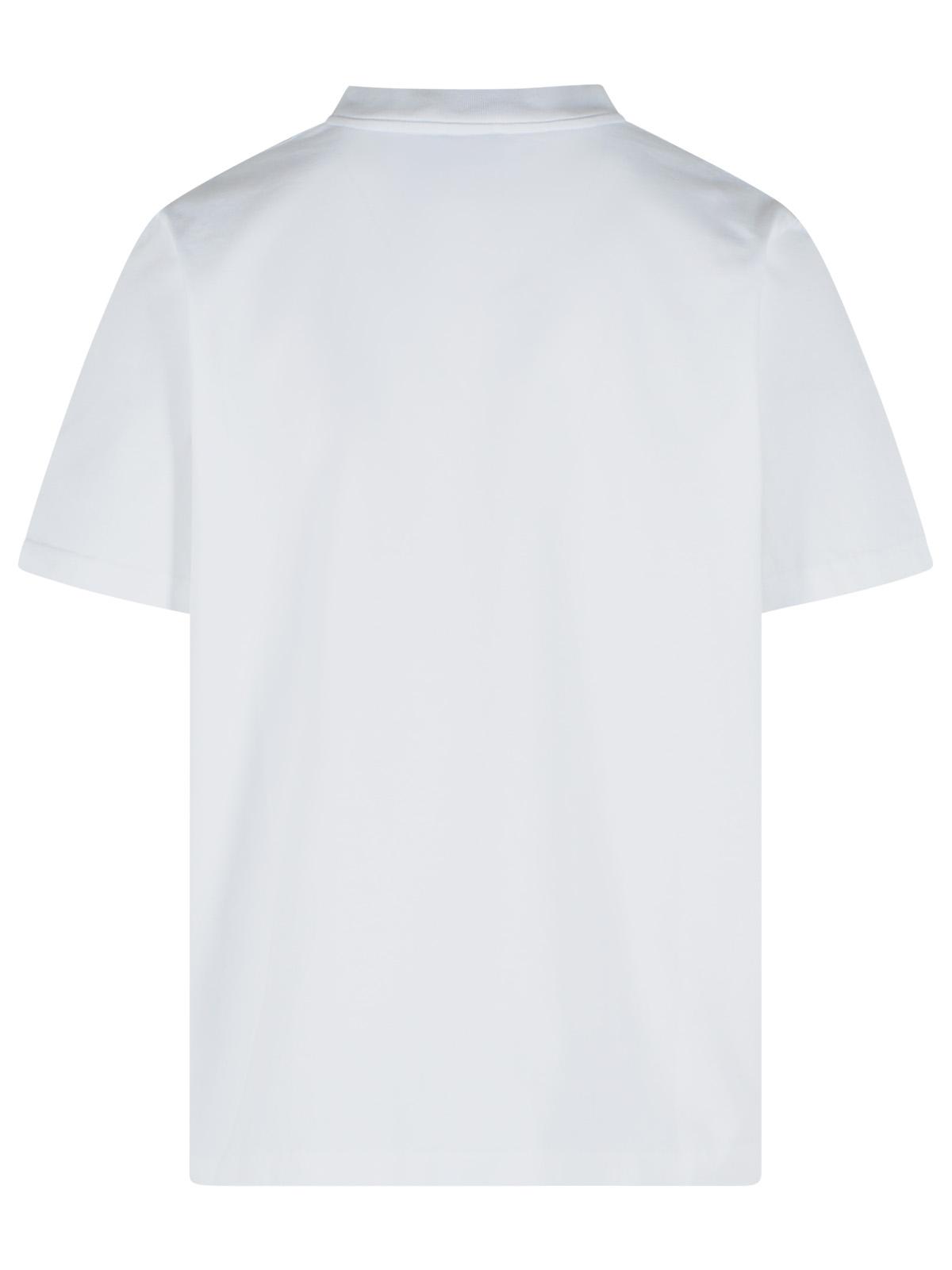 Casablanca 'Dance Joy' White Cotton T-Shirt Men CASABLANCA
