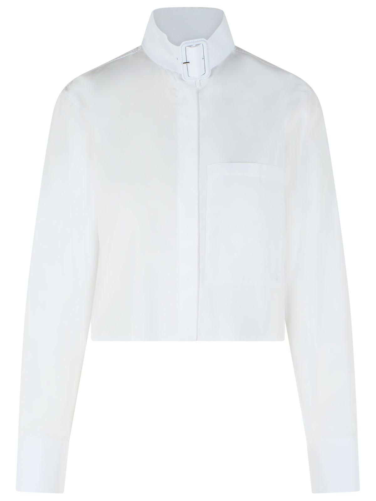 Courreges White Cotton Shirt Women COURREGES
