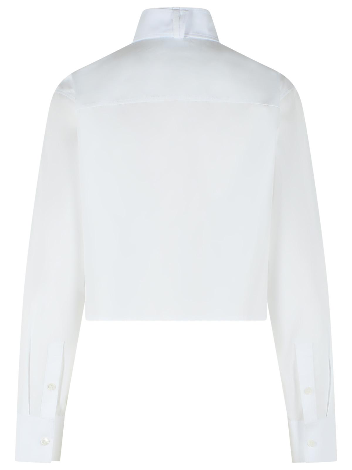 Courreges White Cotton Shirt Women COURREGES