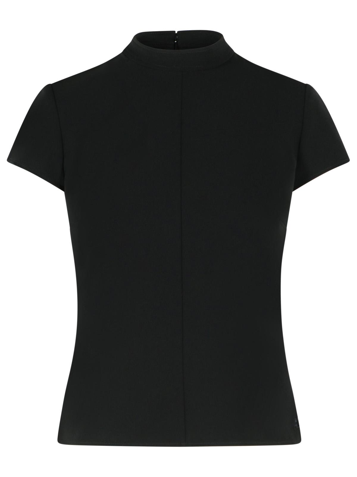 Courreges 'Heritage' Black Polyester Blend T-Shirt Women COURREGES