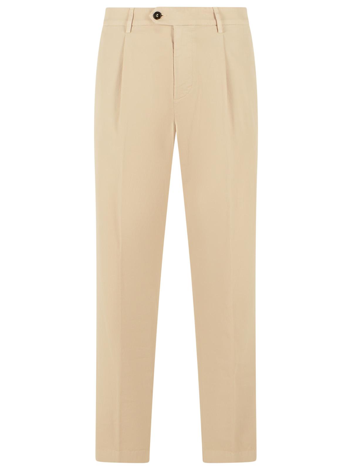 Eleventy Beige Cotton Pants Men ELEVENTY