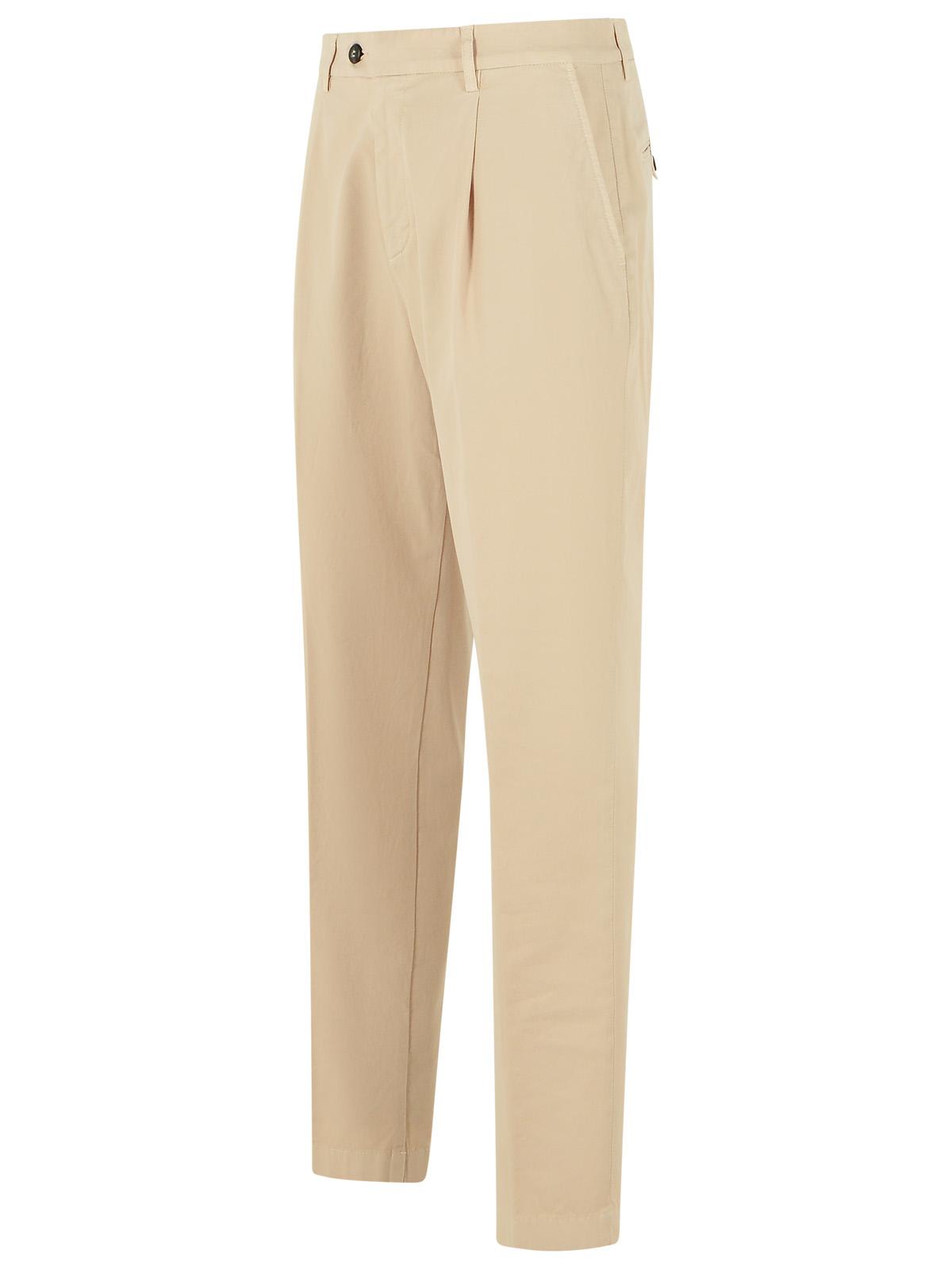 Eleventy Beige Cotton Pants Men ELEVENTY