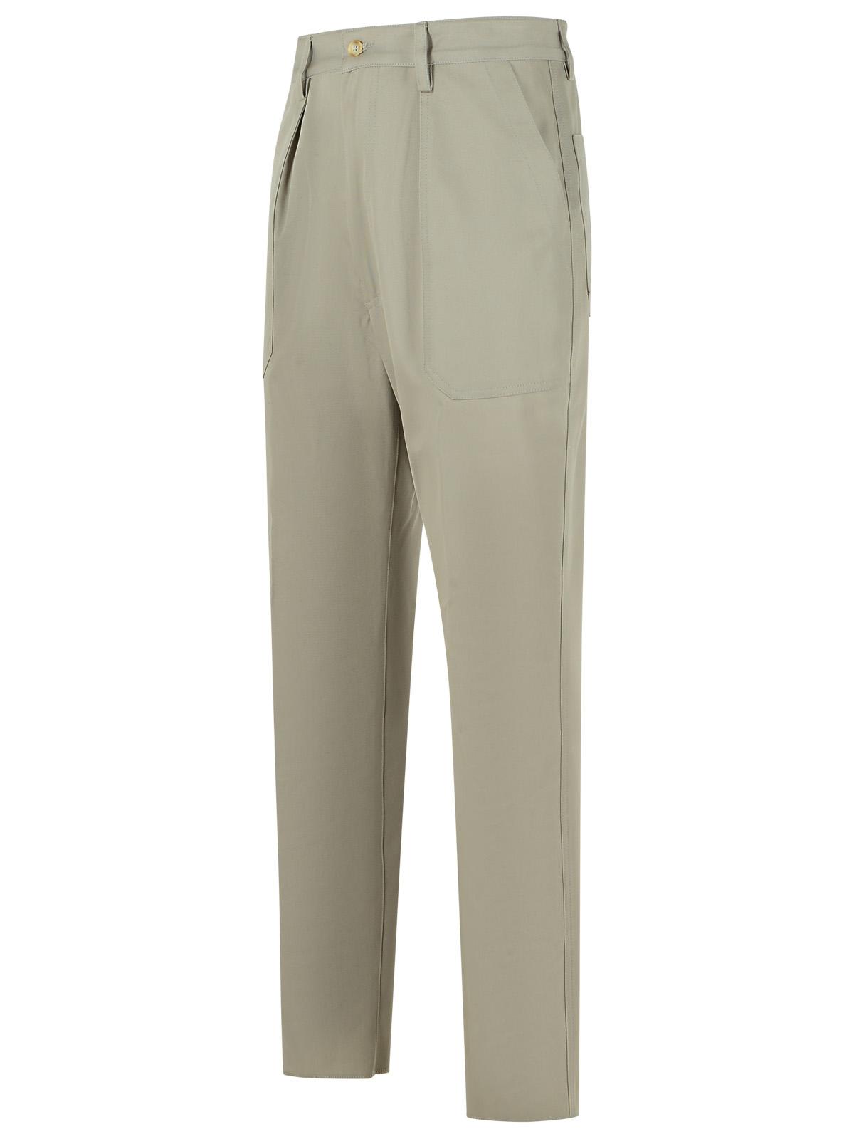 Eleventy Gray Cotton Pants Men ELEVENTY