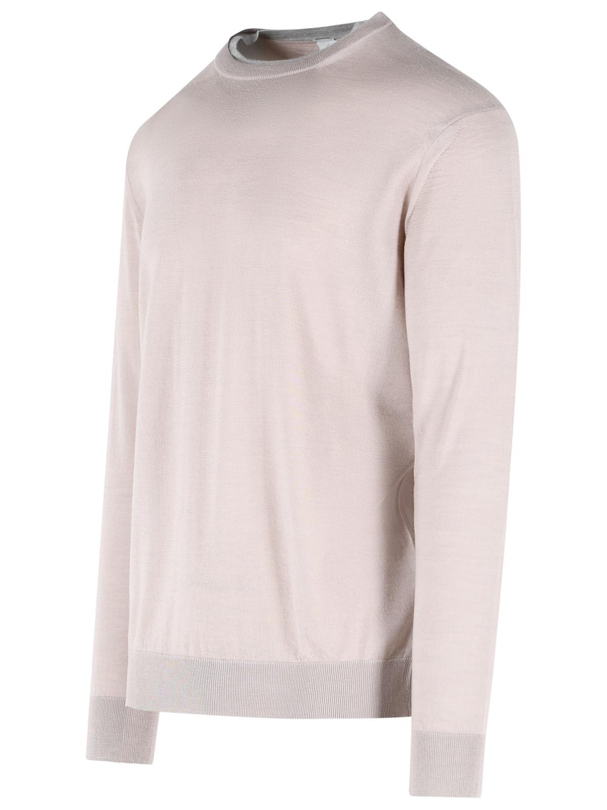 Eleventy Sweater In Pink Wool And Silk Yarn Men ELEVENTY