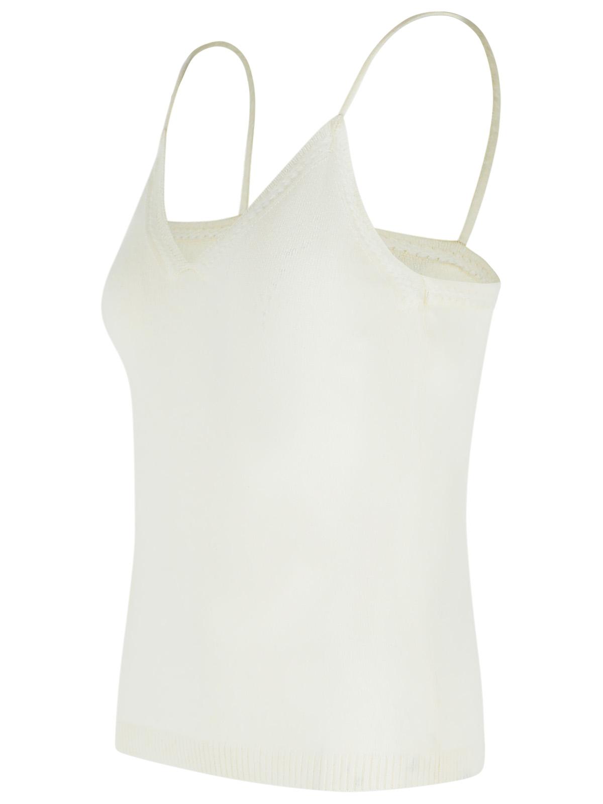 Lisa Yang 'Nala' Cream Cashmere Tank Top Women LISA YANG