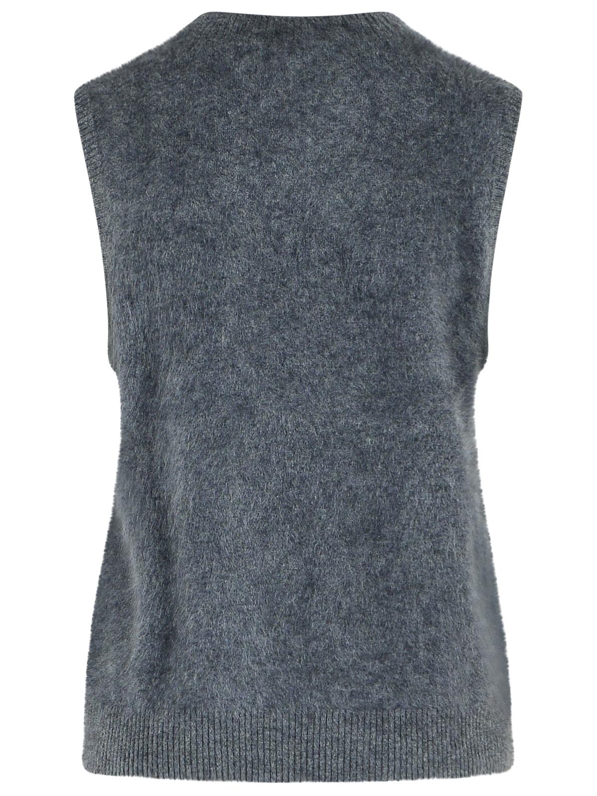 Lisa Yang 'Yasmine' Graphite Cashmere Vest Women LISA YANG