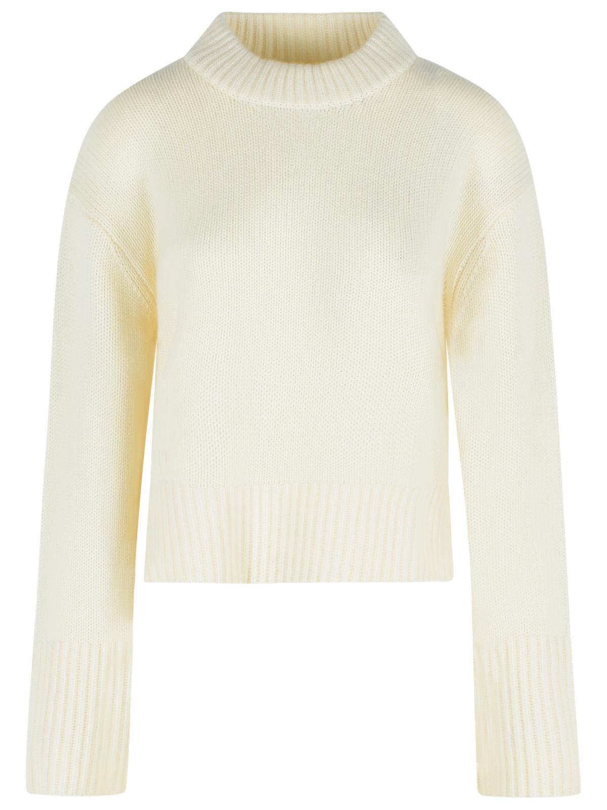 Lisa Yang 'Sony' Cream Cashmere Sweater Women LISA YANG