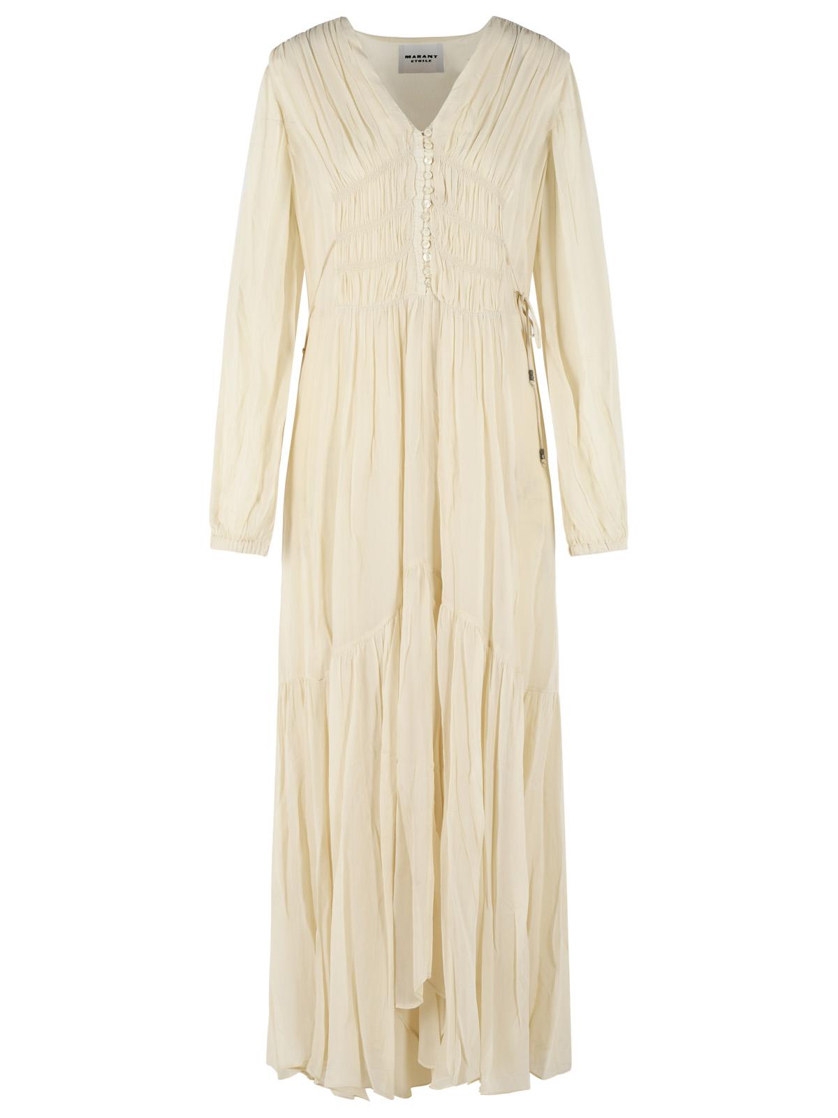 Isabel Marant Etoile 'Briane' Beige Viscose Dress Women ISABEL MARANT ETOILE