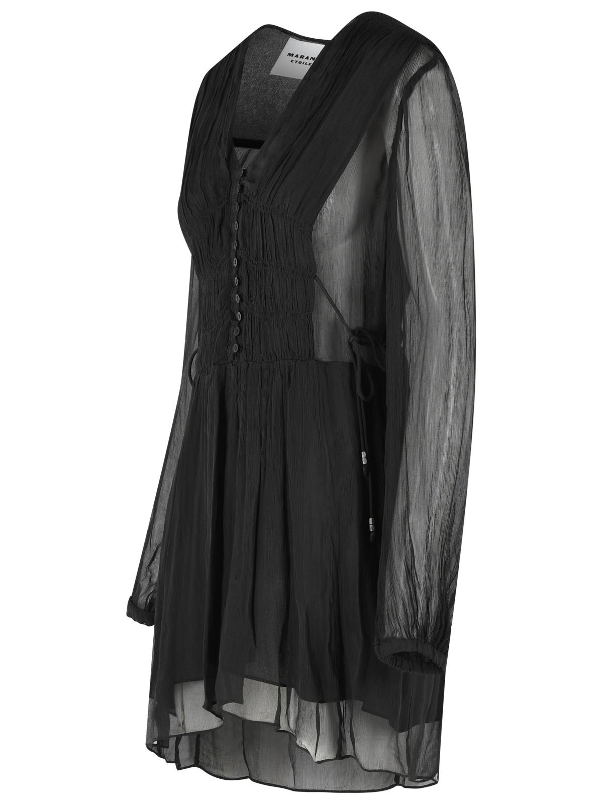 Isabel Marant Etoile 'Loriena' Black Viscose Dress Women ISABEL MARANT ETOILE