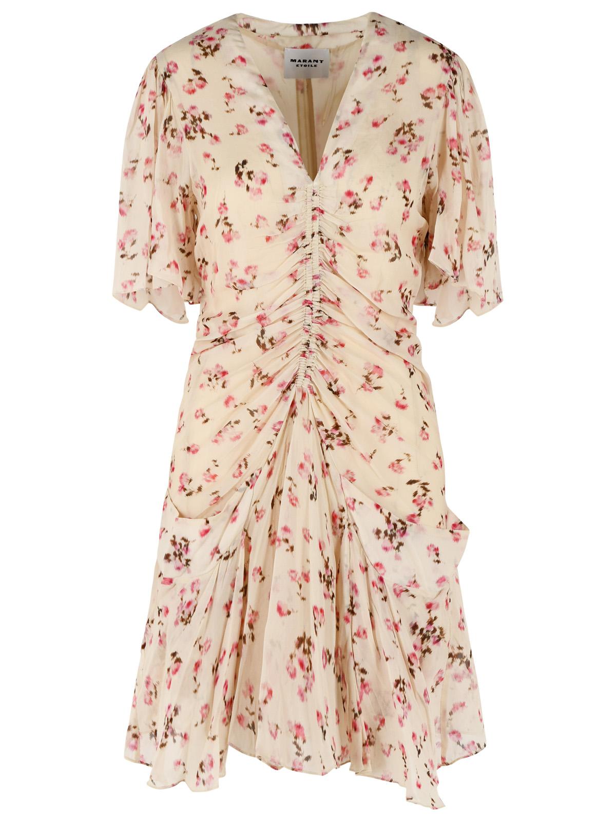 Isabel Marant Etoile 'Vivienne' Beige Viscose Dress Women ISABEL MARANT ETOILE