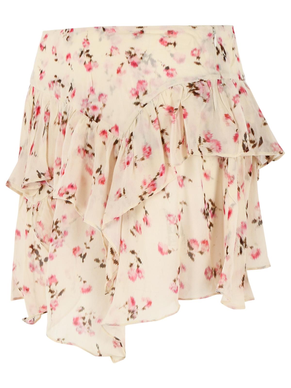 Isabel Marant Etoile 'Lolita' Beige Viscose Skirt Women ISABEL MARANT ETOILE