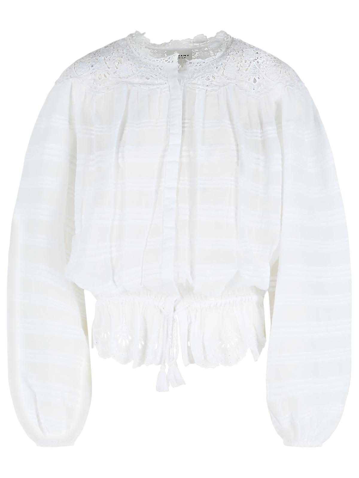 Isabel Marant Etoile 'Polly' White Cotton Shirt Women ISABEL MARANT ETOILE