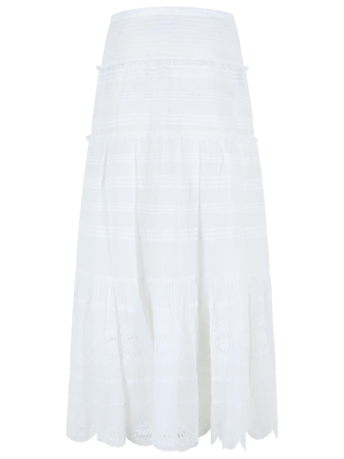 Isabel Marant Etoile 'Paoline' White Cotton Skirt Women ISABEL MARANT ETOILE