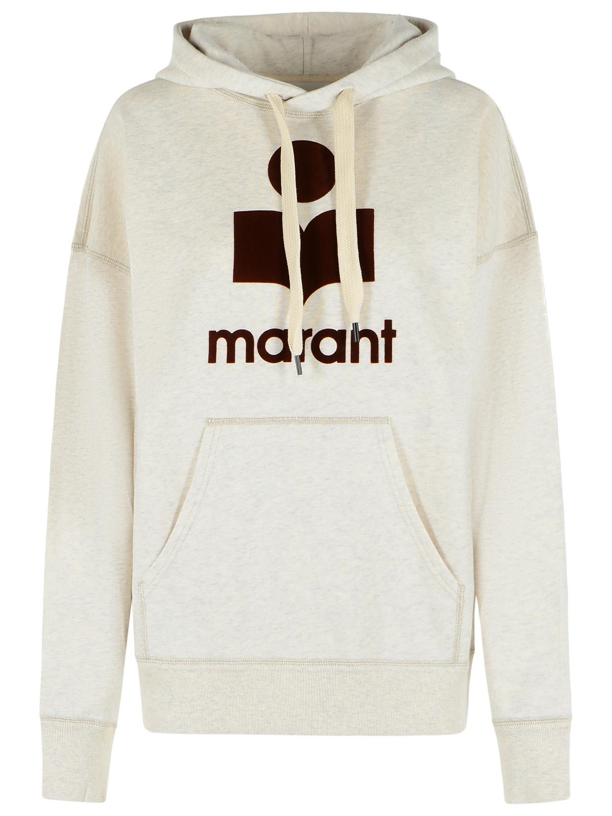 Isabel Marant Etoile 'Mansel' Sweatshirt In Ecru Cotton Blend Women ISABEL MARANT ETOILE