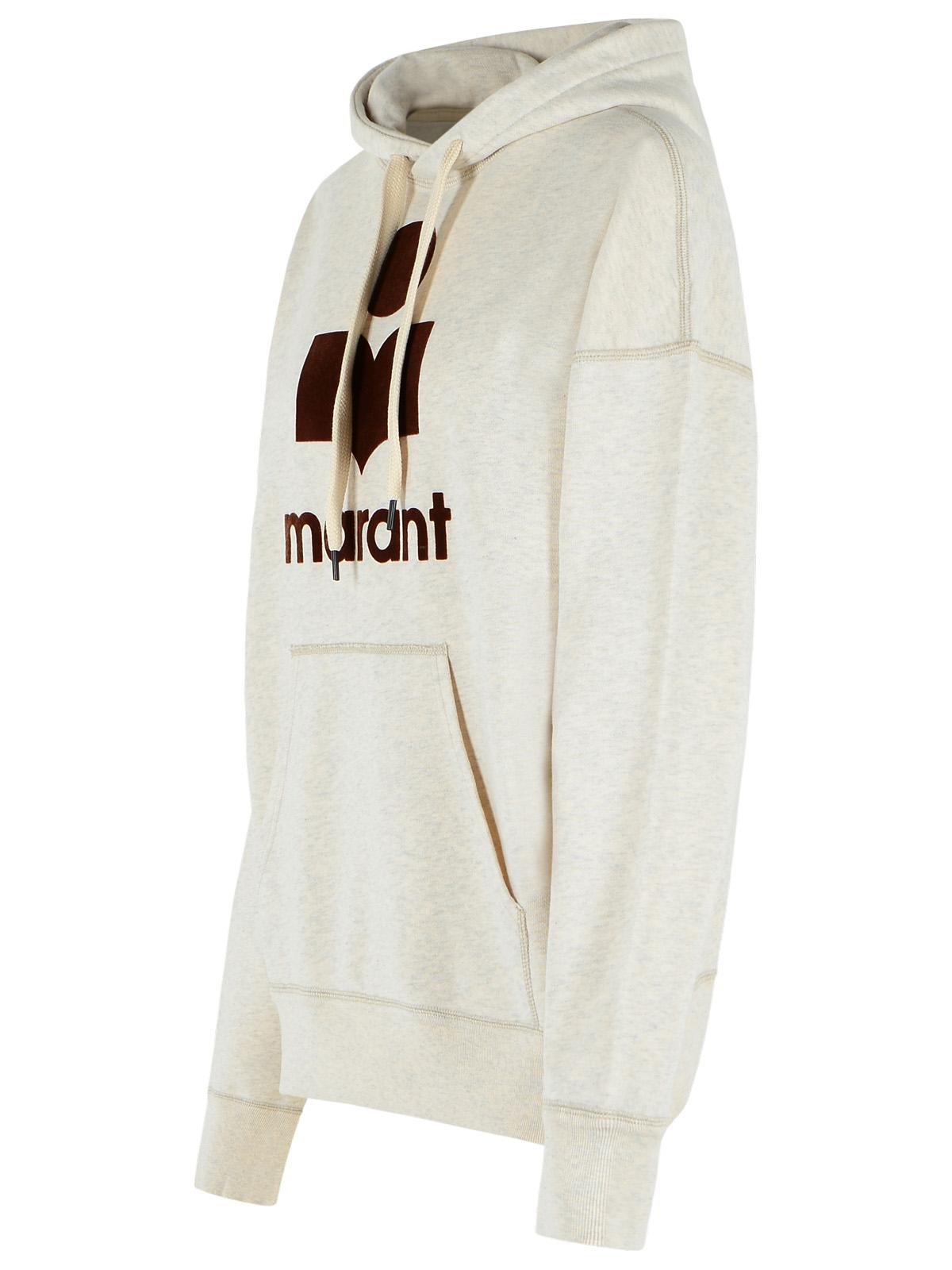 Isabel Marant Etoile 'Mansel' Sweatshirt In Ecru Cotton Blend Women ISABEL MARANT ETOILE