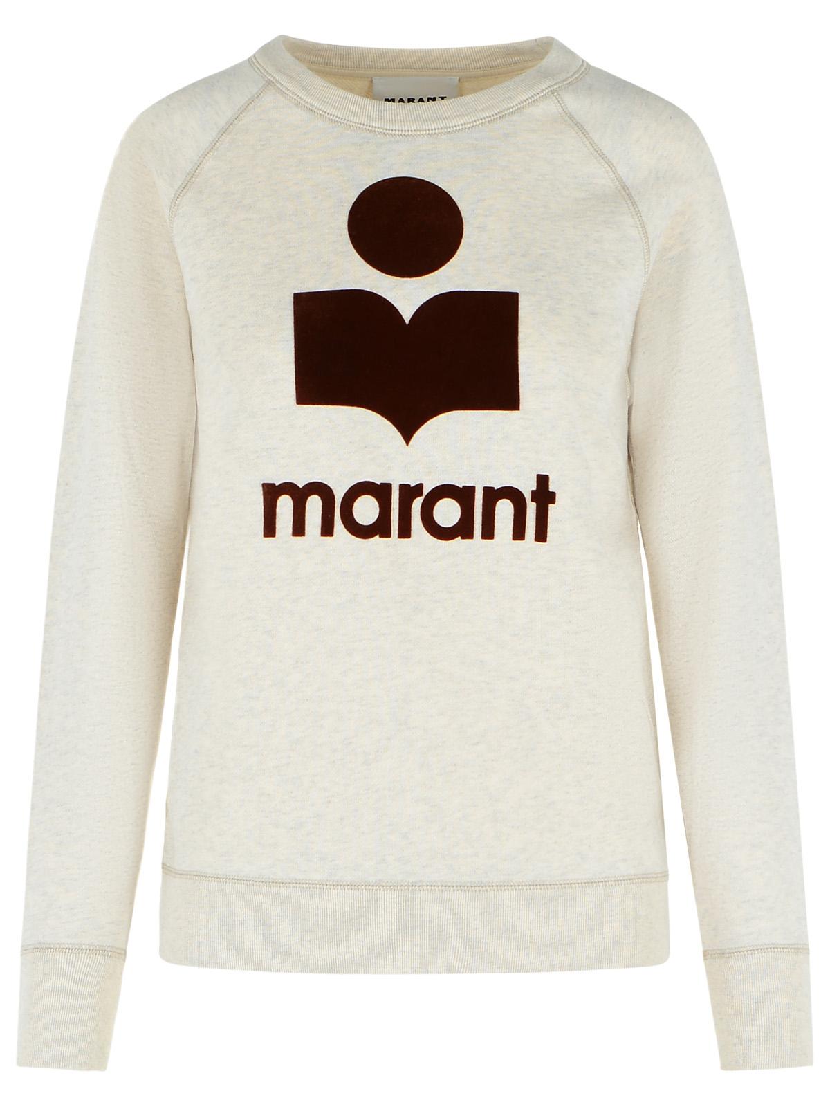 Isabel Marant Etoile 'Millyny' Sweatshirt In Ecru Cotton Misot Women ISABEL MARANT ETOILE
